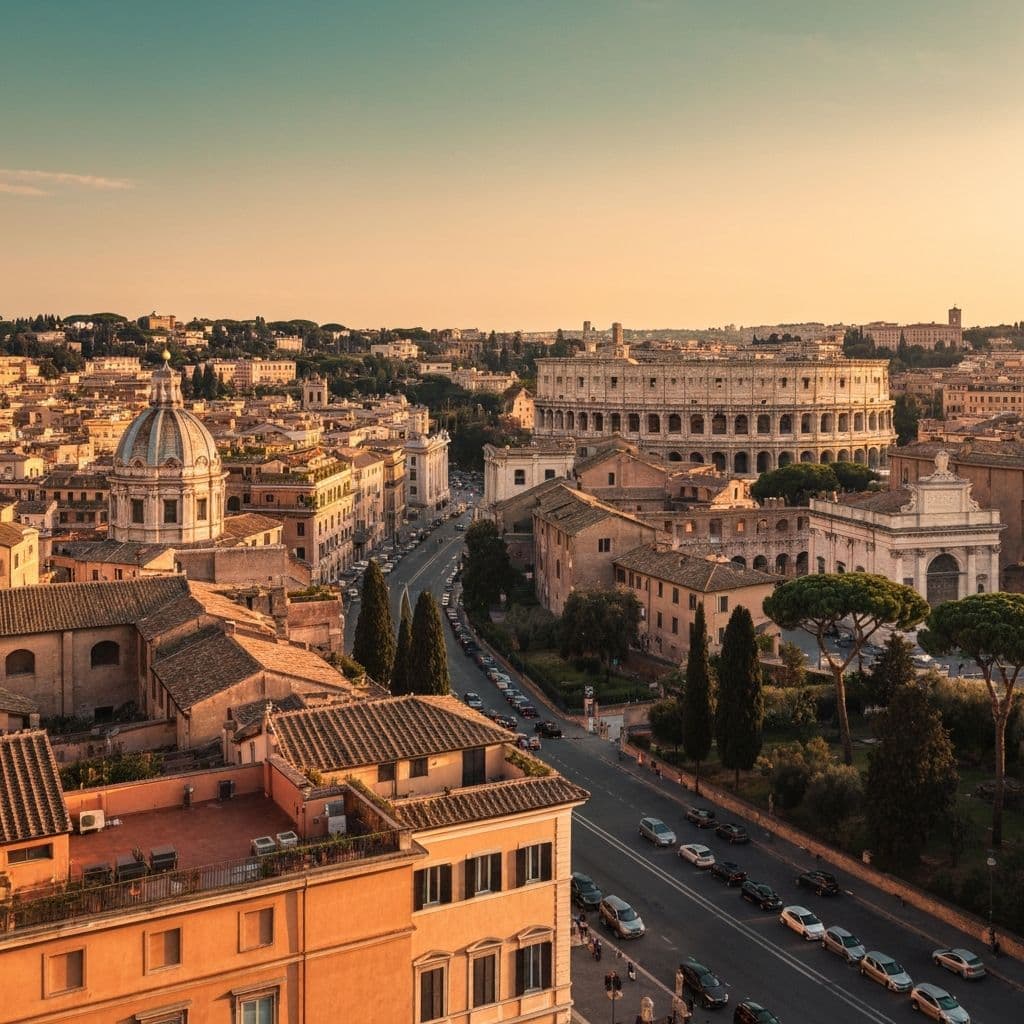 Rome skyline
